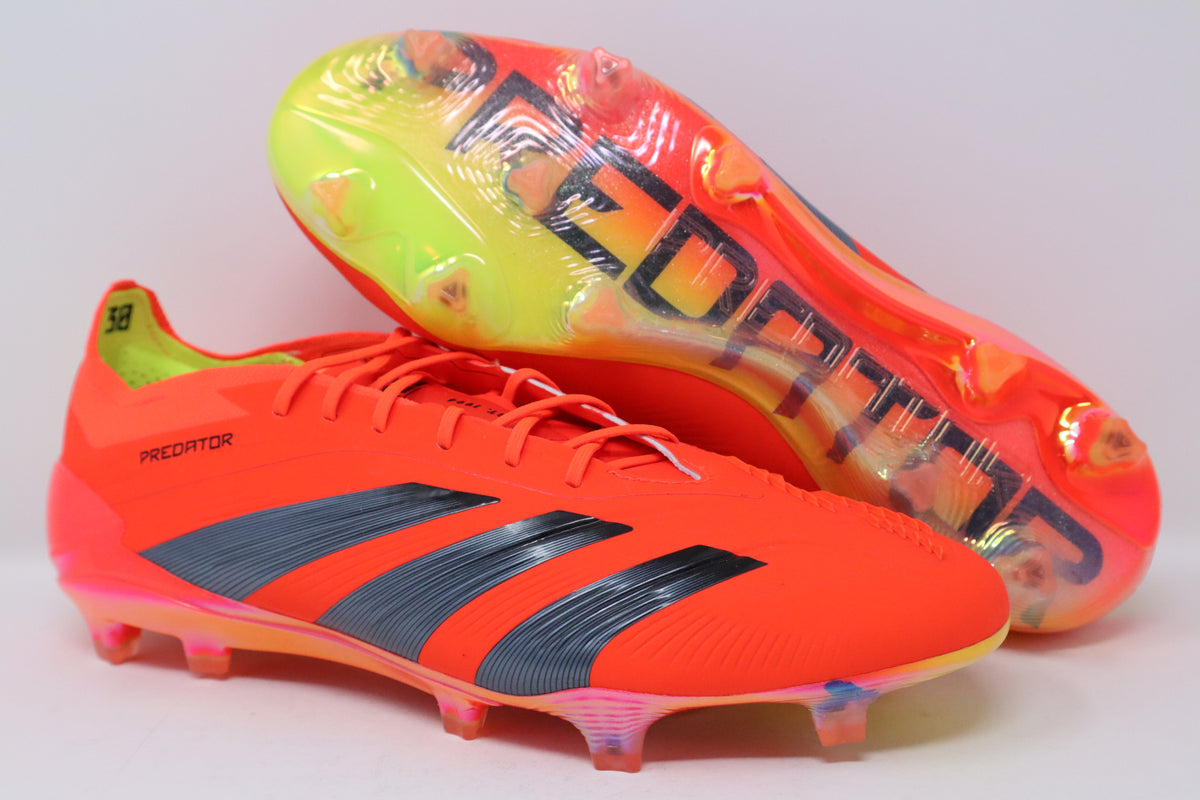 adidas Predator 24 Elite FG TEASER (SOLRED/CBLACK/TESOYE) Pre