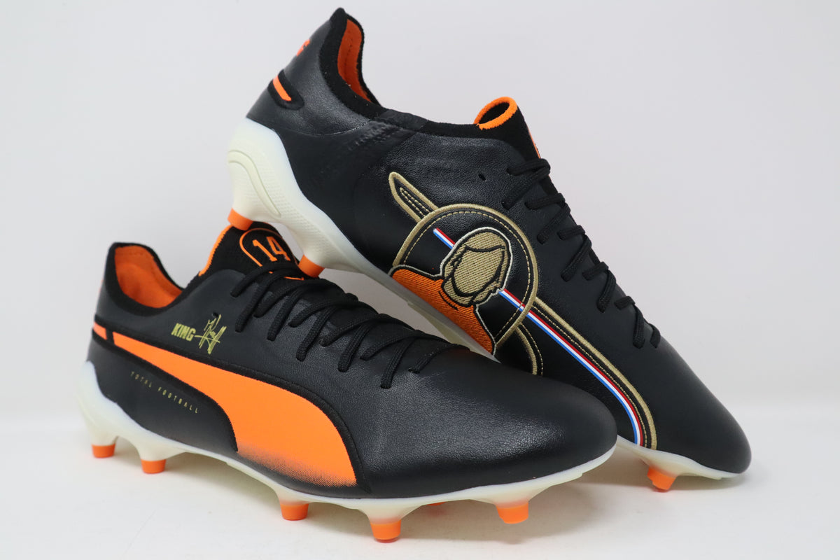 Puma King Ultimate Cruyff FG/AG (Puma Black-Rickie Orange) Pre
