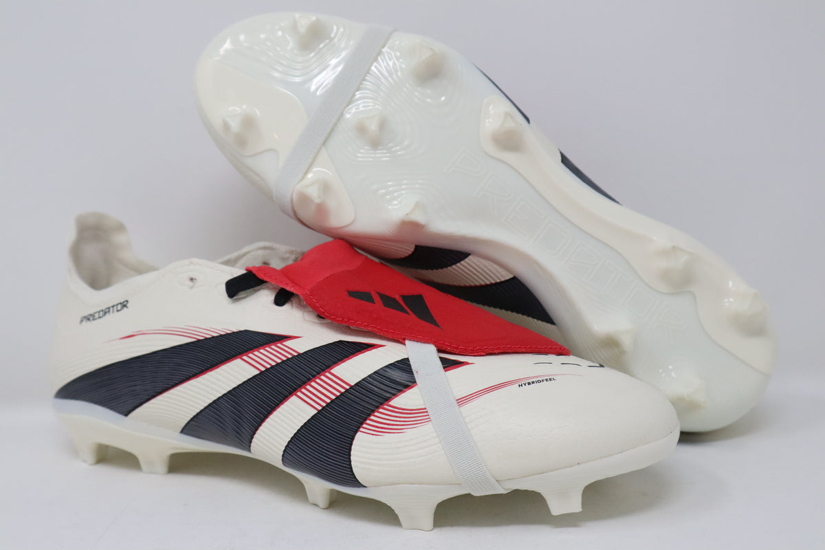 adidas Predator 25 League FT FG (OWHITE/CBLACK/PURRUB) Pre-owned