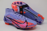 Nike Superfly 8 Elite KM AG-PRO (Light Thistle/Metallic Silver) Pre-owned UNWORN