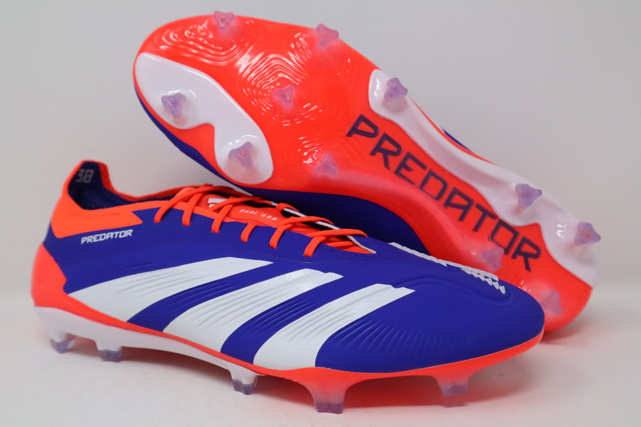 adidas Predator 24 Elite FG (LUCBLU/FTWWHT/SOLRED) Pre-owned