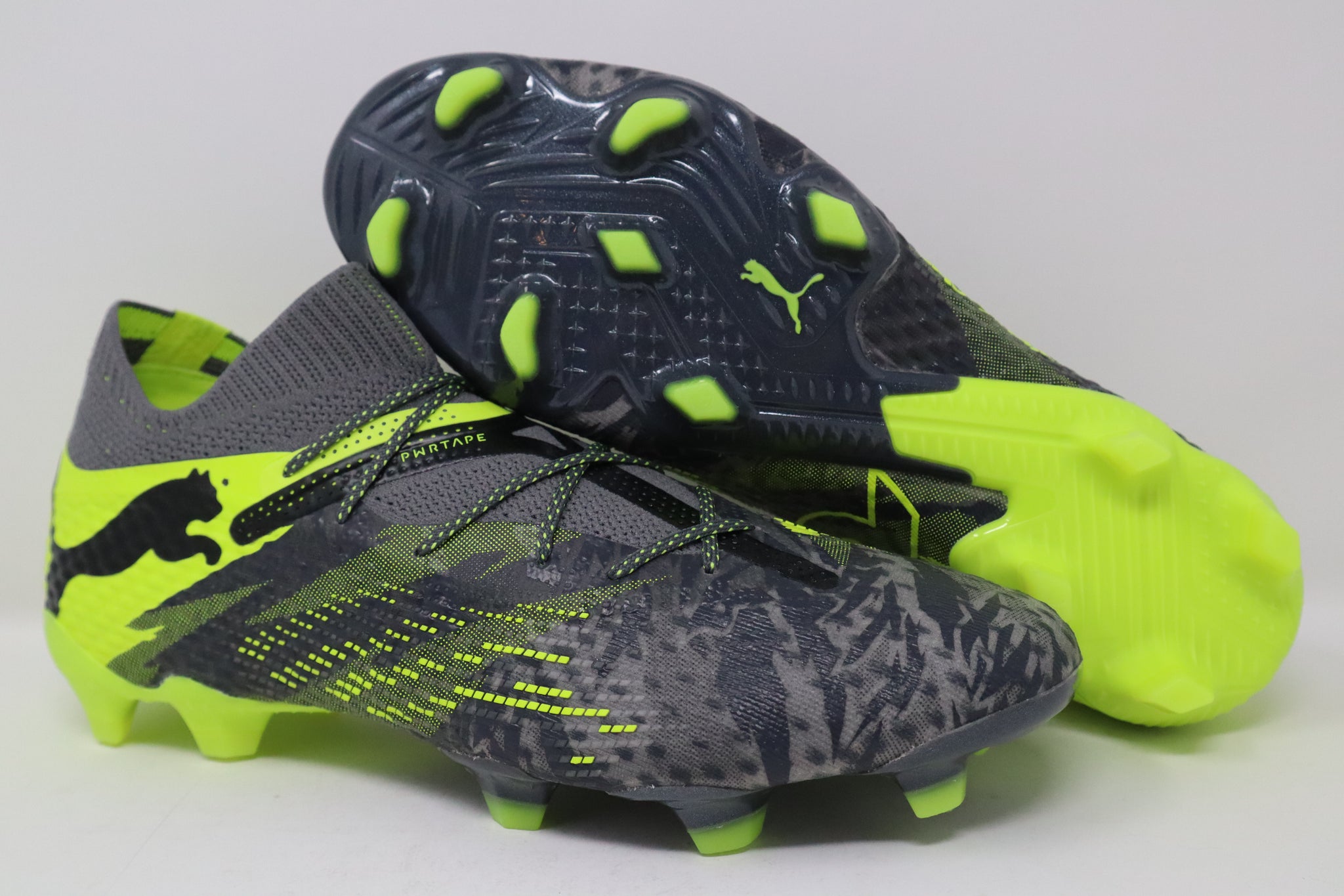 Puma Future 7 Ultimate Rush FG/AG (Strong Gray-Electric Lime) Pre