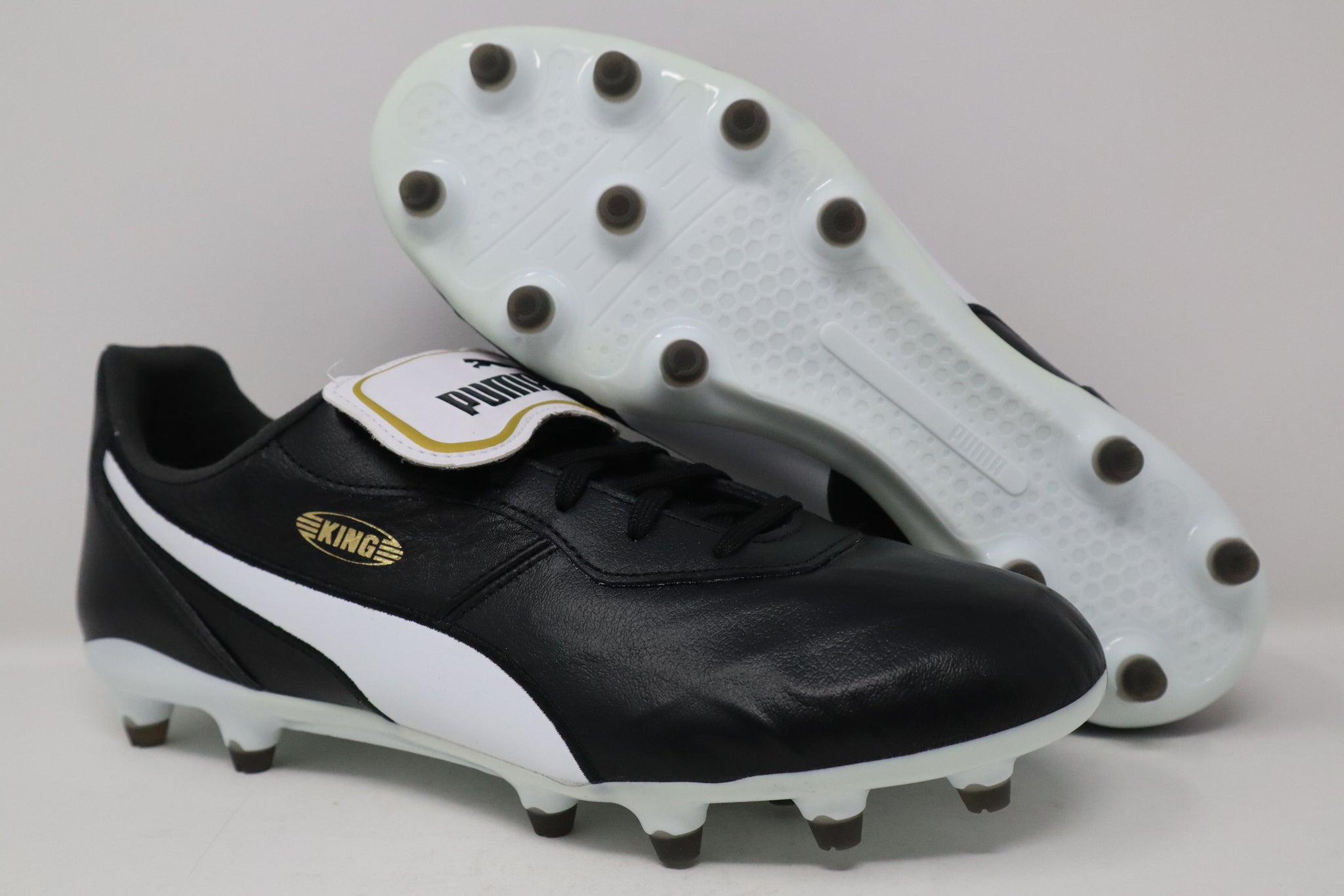 シューズ PUMA KING TOP FG Puma King Top FG (Puma Black-Puma White) Pre-owned UNWORN