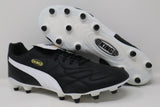 Puma King Top FG/AG (Black-Puma White-Puma Gold) Pre-owned UNWORN