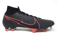 Nike Mercurial Superfly 7 Elite FG (Black/Chile Red) Pre-owned UNWORN
